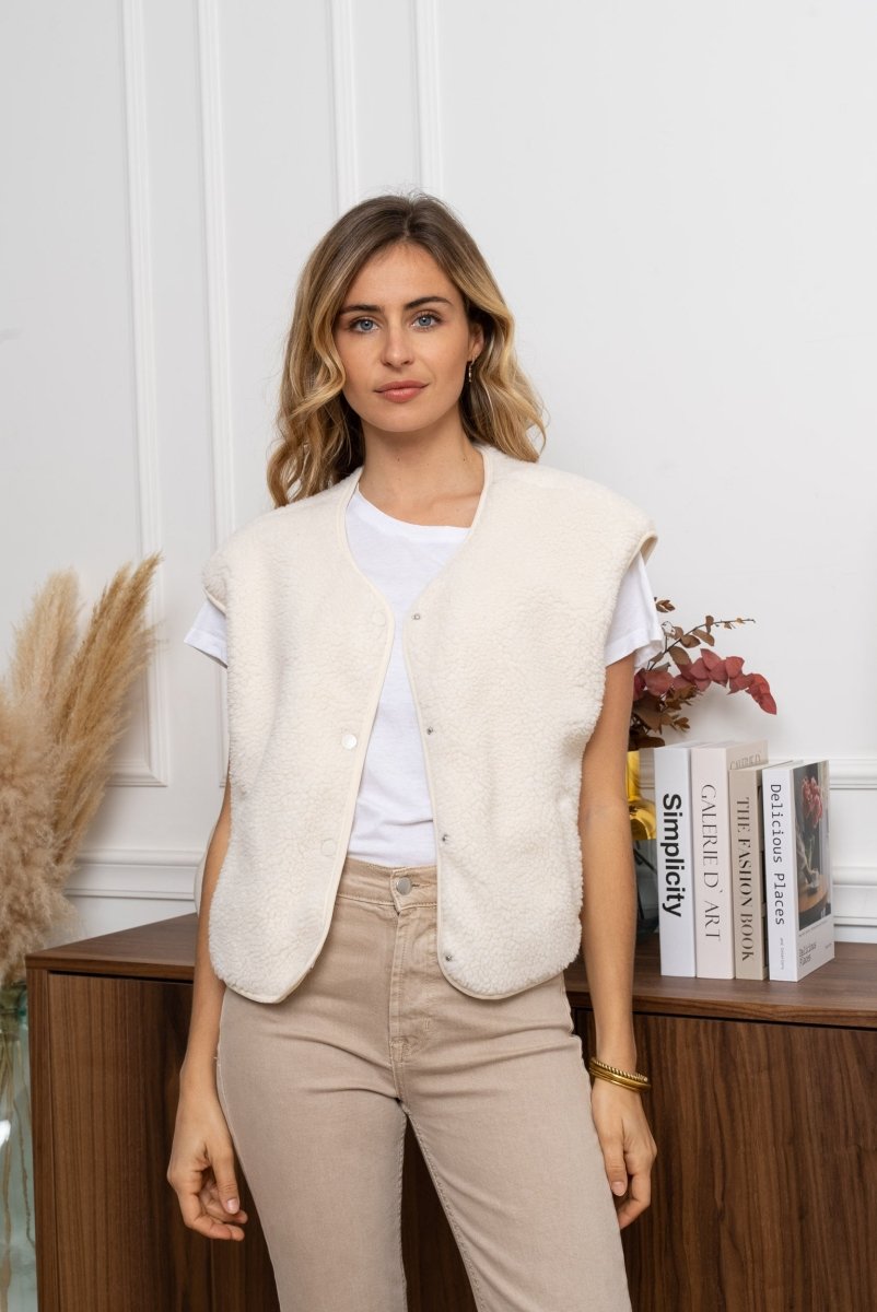 Lara Teddy Vest 4 van Meisjes – Cardigans voor dames | Meisjes Brugge