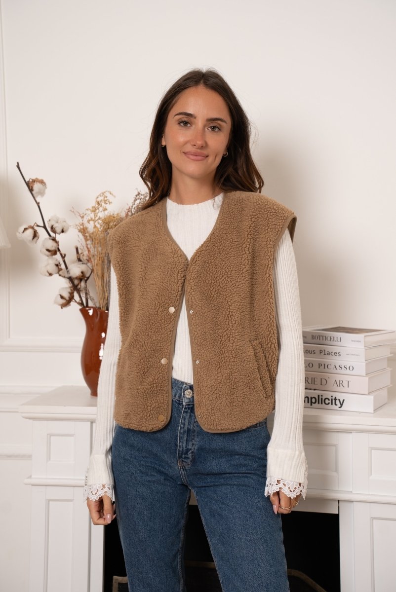 Lara Teddy Vest 4 van Meisjes – Cardigans voor dames | Meisjes Brugge