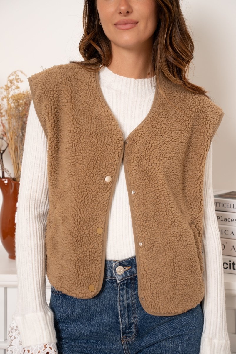 Lara Teddy Vest 4 van Meisjes – Cardigans voor dames | Meisjes Brugge