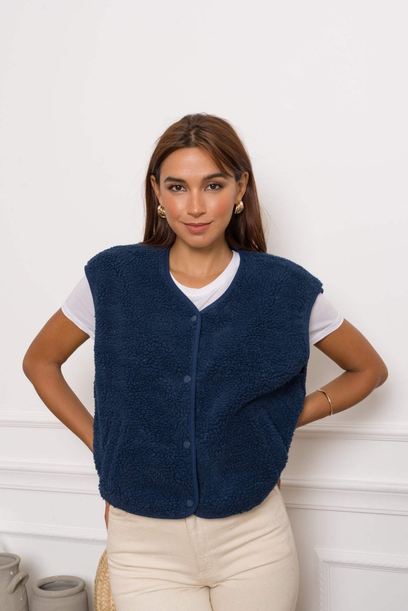 Lara Teddy Vest 4 van Meisjes – Cardigans voor dames | Meisjes Brugge