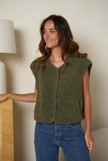 Cardigans - Lara Teddy Vest 4 van Meisjes