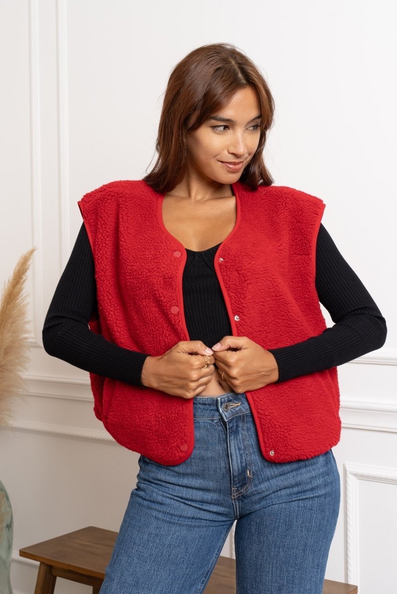 Lara Teddy Vest 4 van Meisjes – Cardigans voor dames | Meisjes Brugge
