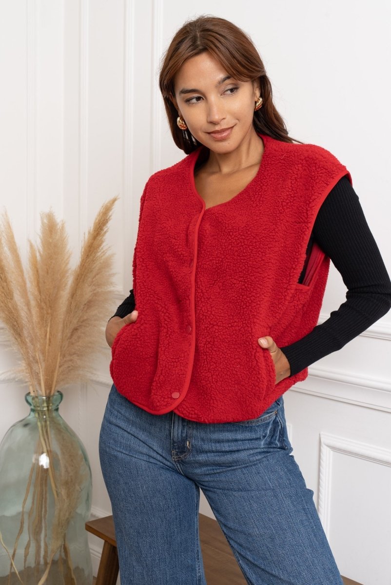 Lara Teddy Vest 4 van Meisjes – Cardigans voor dames | Meisjes Brugge