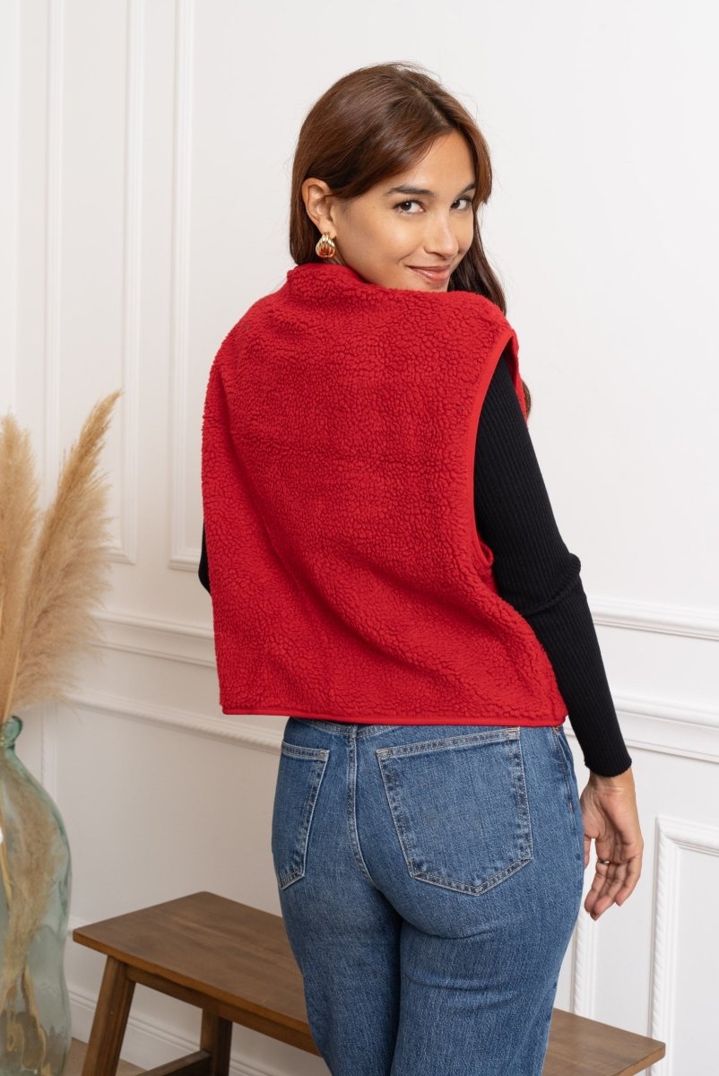 Cardigans - Lara Teddy Vest 4 van Meisjes