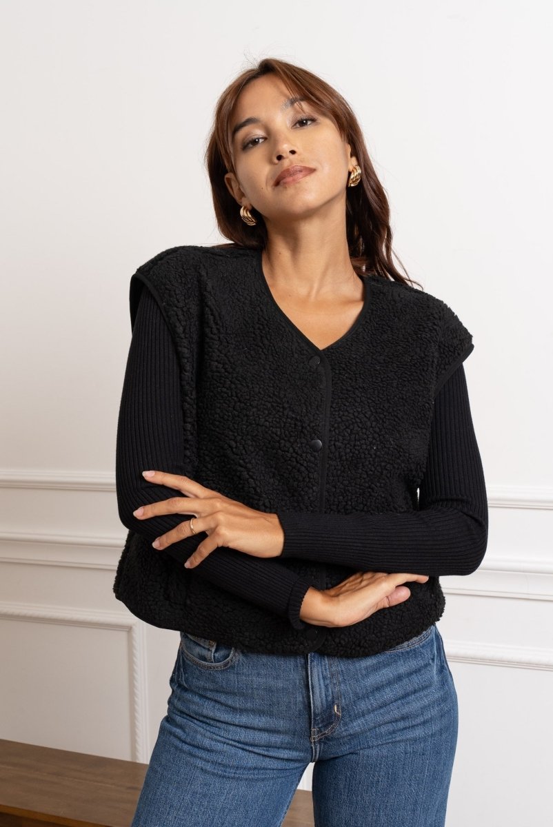 Lara Teddy Vest 4 van Meisjes – Cardigans voor dames | Meisjes Brugge