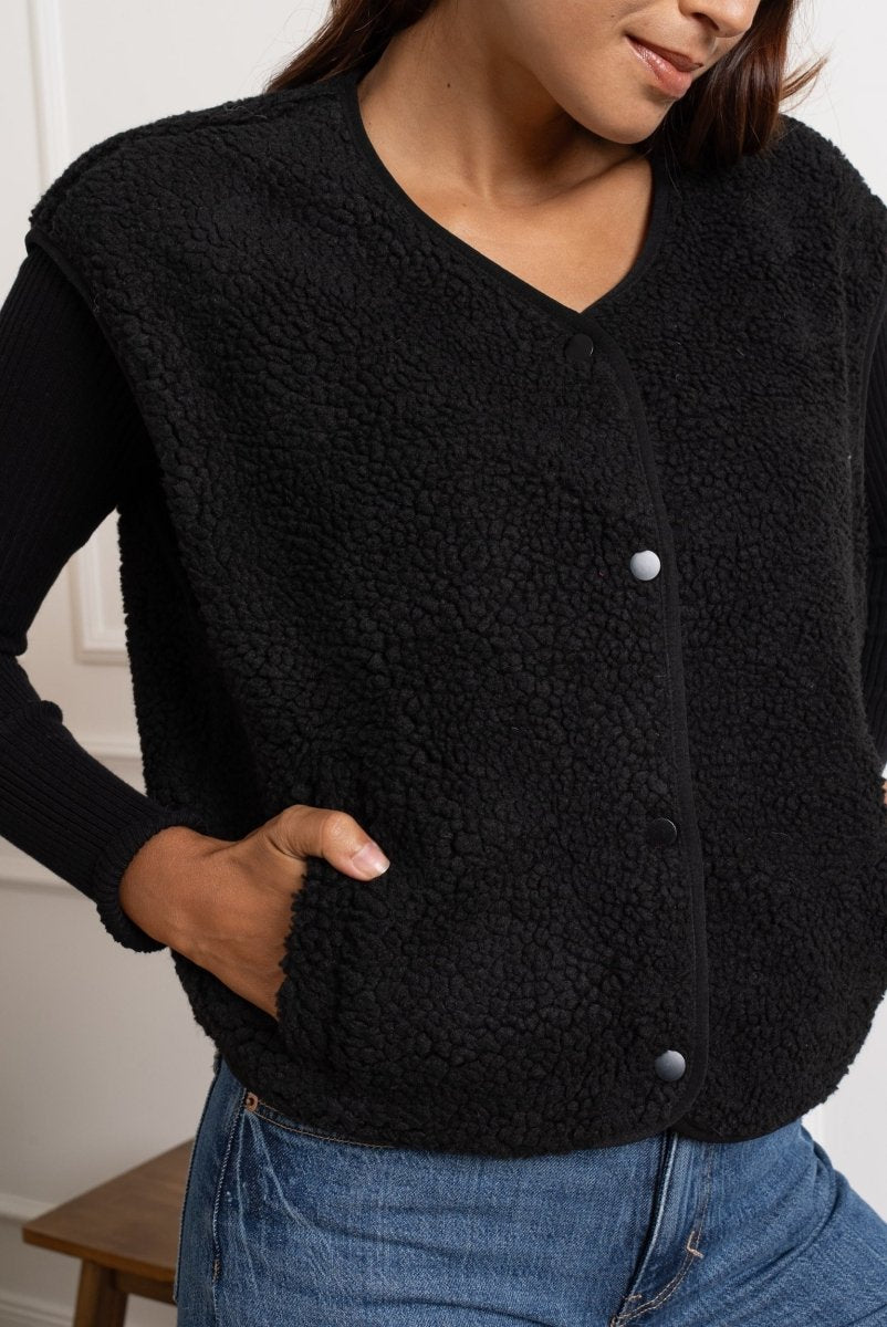 Lara Teddy Vest 4 van Meisjes – Cardigans voor dames | Meisjes Brugge