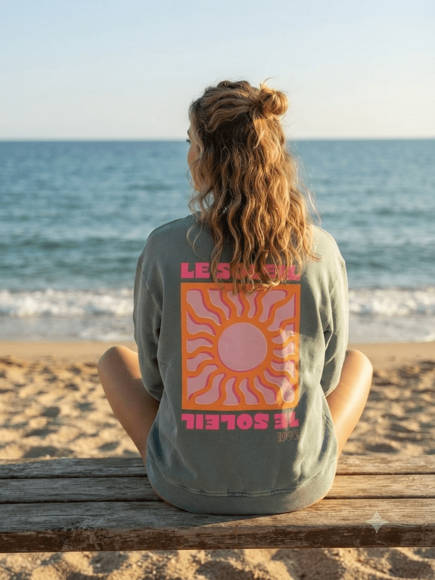 Le soleil Sweater van Meisjes Brugge – Sweaters voor dames | Meisjes Brugge