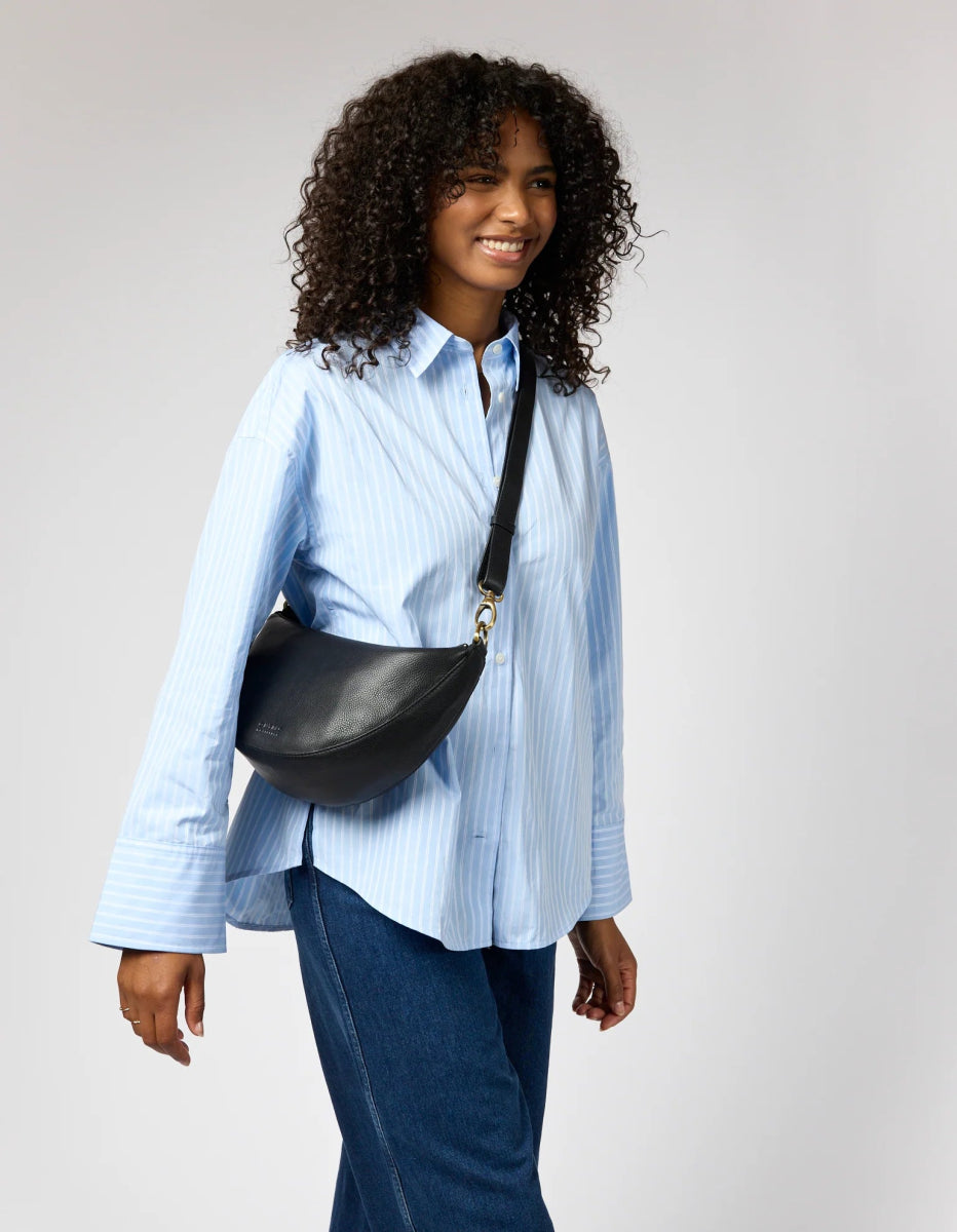 Handtassen - LEO Soft Grain Black van O My Bag