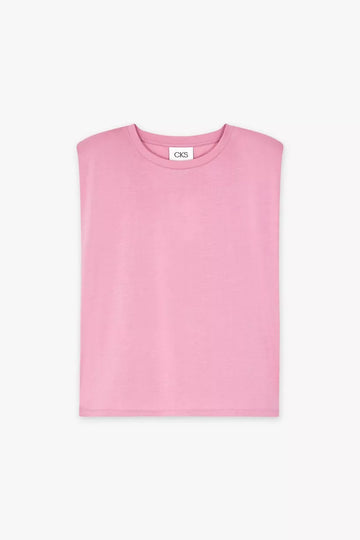 RSD-roze T-shirts - Linda T-Shirt van CKS