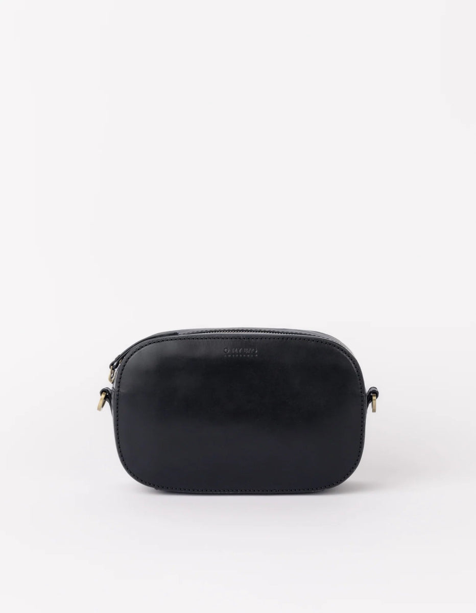 Handtassen - MAYA Black Classic Leather van O My Bag