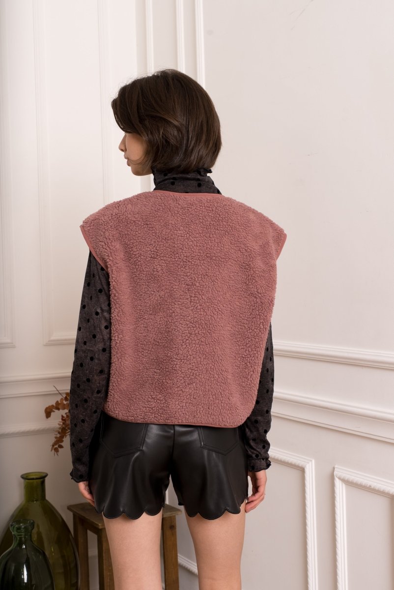 Mélisande Teddy debardeur – Jassen voor dames in kleur | Meisjes