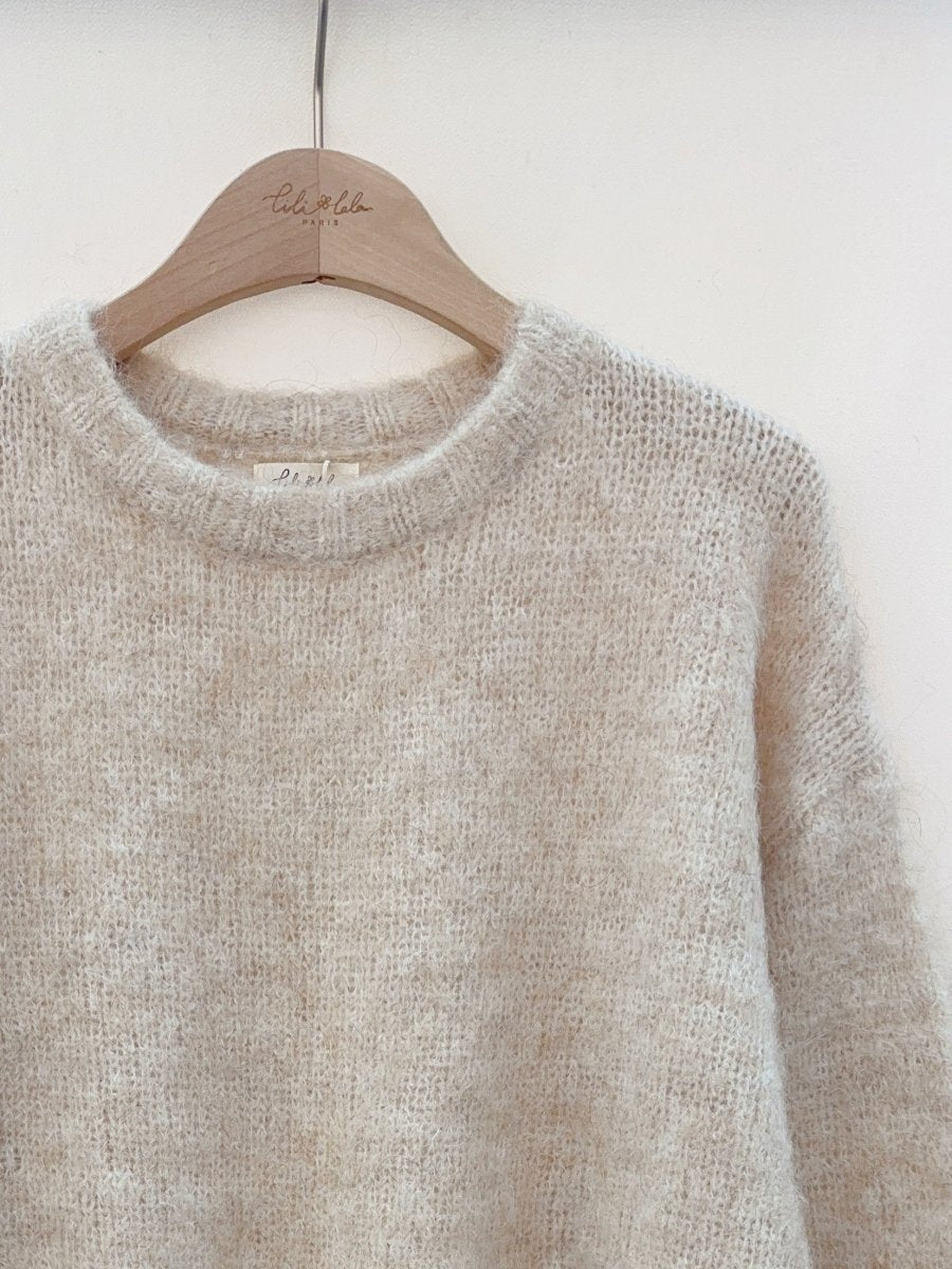 beige One Size Pulls - Mila Pull van Lili & Lala