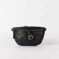 Black Soft Grain Leather Handtassen - MILO Black Soft Grain Leather van O My Bag