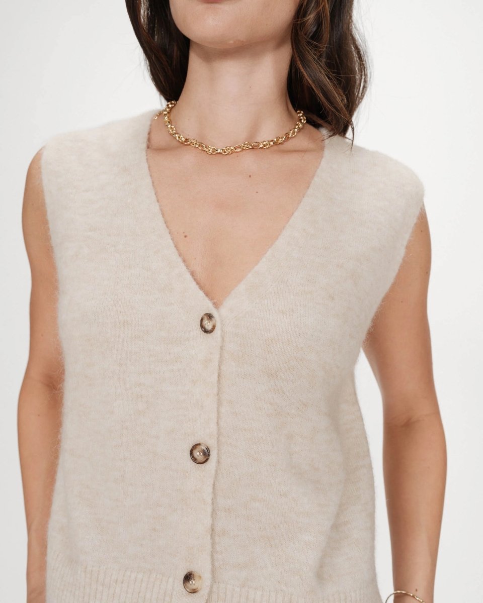 Sable ONE SIZE (S) Cardigans - Nars Cardigan van Grace and Mila