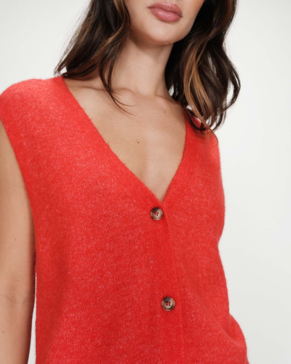 Sanguine ONE SIZE (S) Cardigans - Nars Cardigan van Grace and Mila