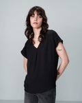 Noir One Size Tops - Nicely Woven Top van Grace and Mila