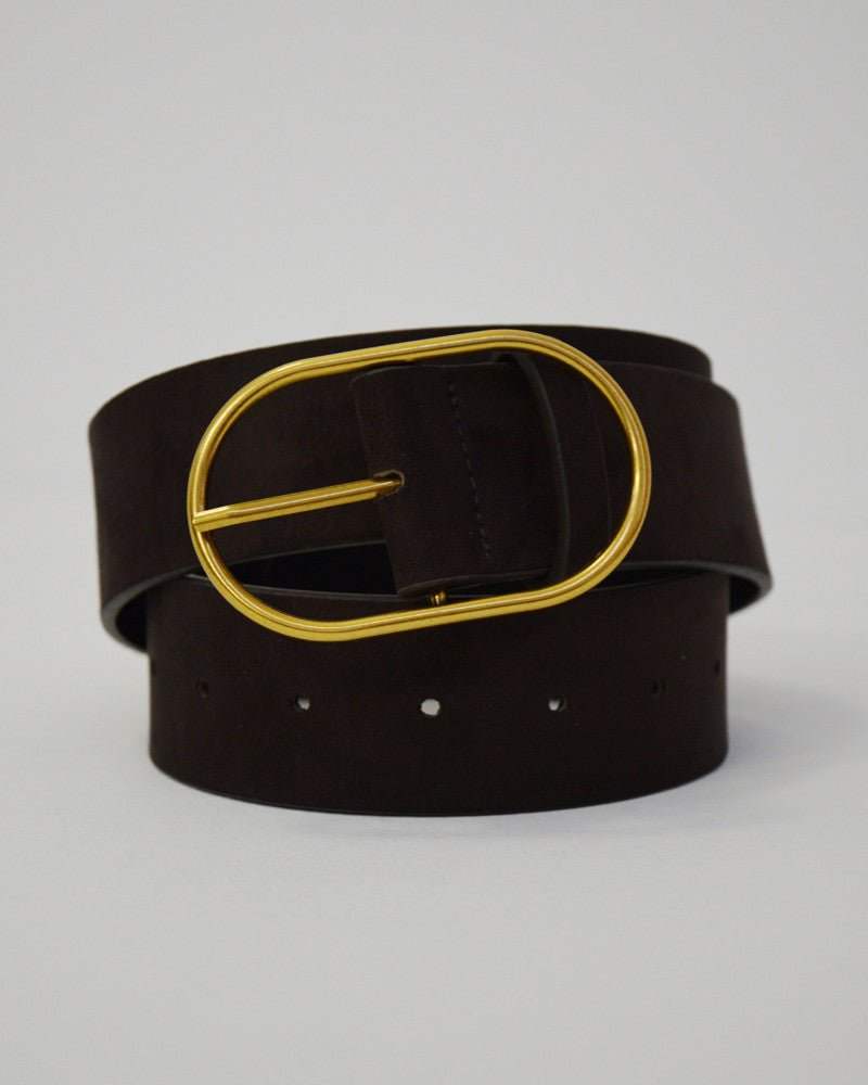 Anthracite One Size Riemen - Nicetas Belt van Grace and Mila