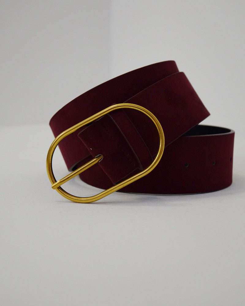 Bordeaux One Size Riemen - Nicetas Belt van Grace and Mila