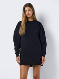 Jurken Nmalden L/S Short Sweat Dress Noos van noisy may