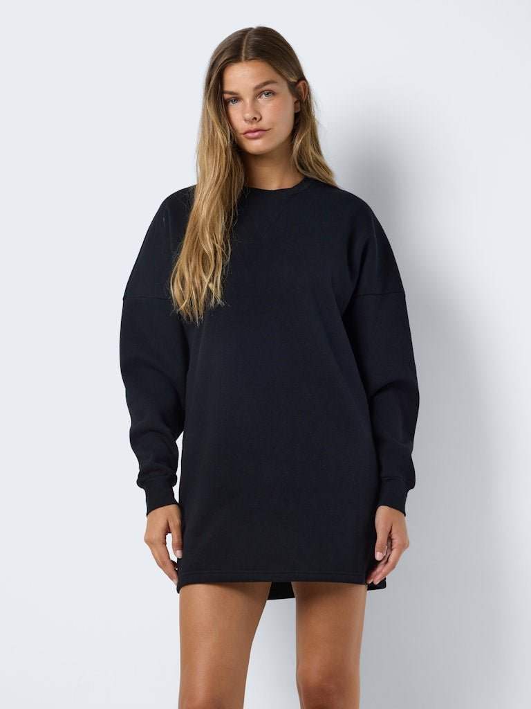 Jurken Nmalden L/S Short Sweat Dress Noos van noisy may