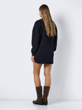 Jurken Nmalden L/S Short Sweat Dress Noos van noisy may