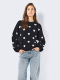 Pulls Nmcharlott L/S O-Neck Knit Noos van noisy may