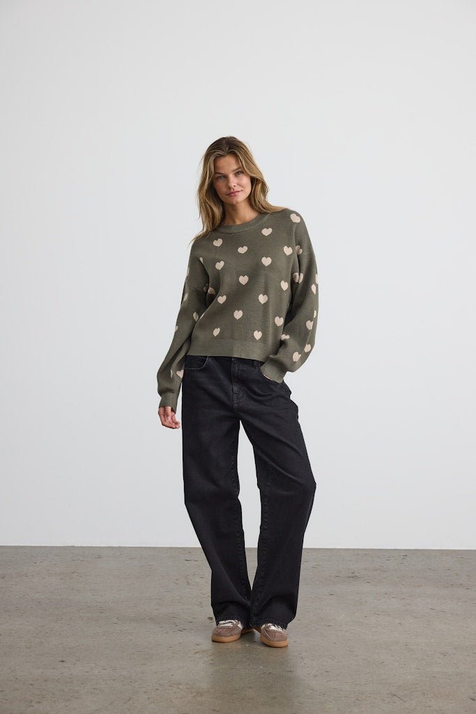 Pulls - Nmcharlott L/S O-Neck Knit Noos van noisy may