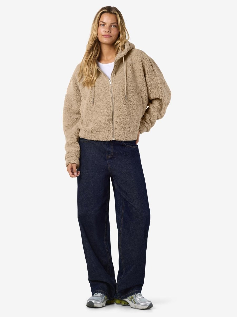 Nmcuddle Crop Hood Jacket van noisy may – Jassen voor dames | Meisjes Brugge