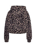 Nmcuddle Crop Hood Leo Jacket – Jassen voor dames in kleur | Meisjes