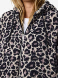 Nmcuddle Crop Hood Leo Jacket – Jassen voor dames in kleur | Meisjes