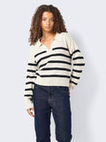 Pulls Nmfifi L/S Polo Neck Knit Noos van noisy may