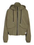 Jassen - Nmflash Crop Hood Jacket van noisy may