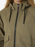Jassen - Nmflash Crop Hood Jacket van noisy may