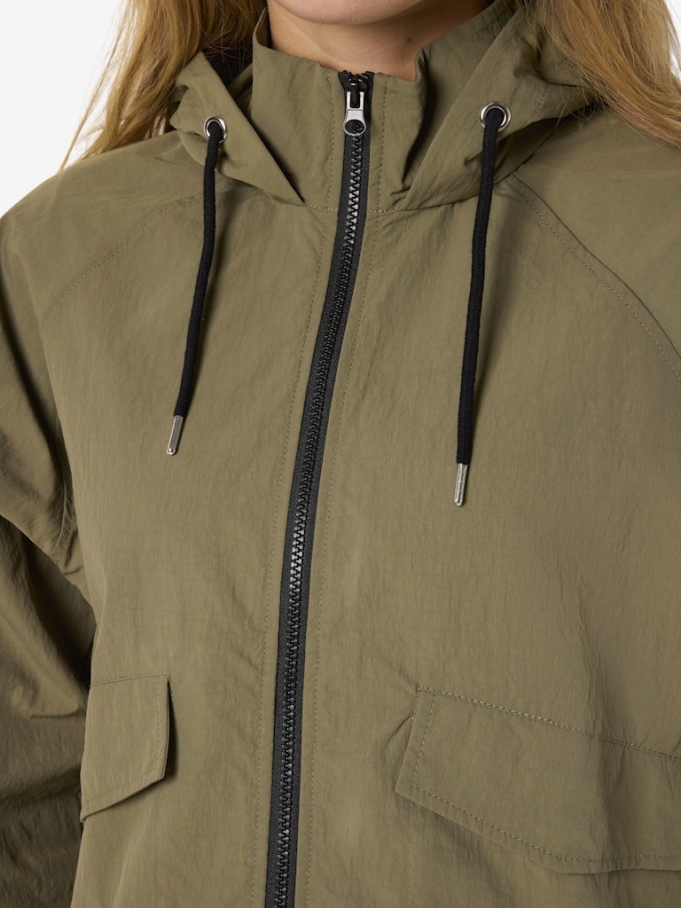 Jassen - Nmflash Crop Hood Jacket van noisy may