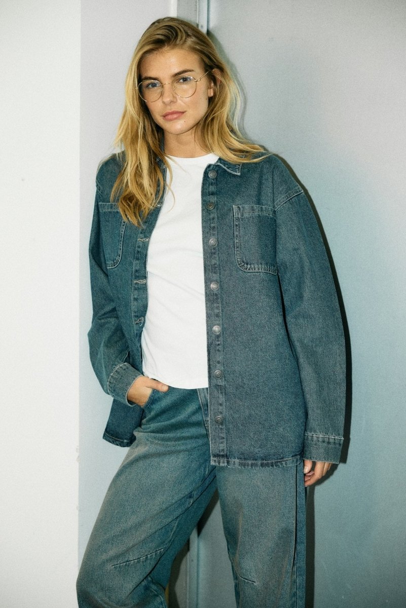 Jeans - Nmhazal Hw Barrel Jeans Vi586Mb Noos van noisy may