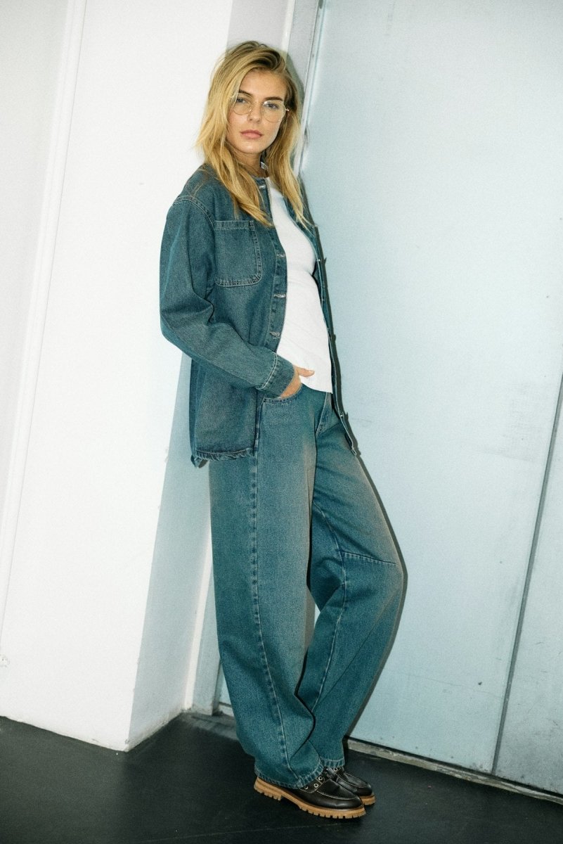 Jeans - Nmhazal Hw Barrel Jeans Vi586Mb Noos van noisy may