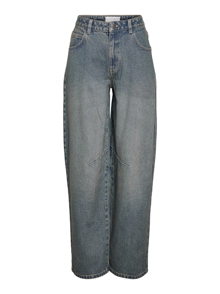 Jeans - Nmhazal Hw Barrel Jeans Vi586Mb Noos van noisy may