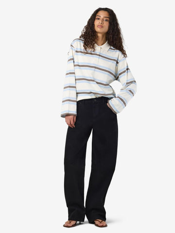 Nmhazal Hw Barrel Jeans Vi606Bl Noos van noisy may – Jeans voor dames | Meisjes Brugge