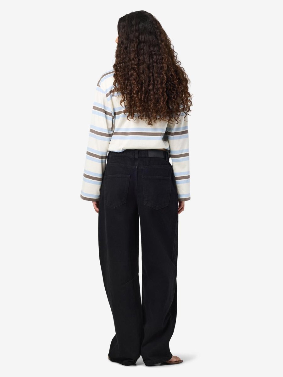 Nmhazal Hw Barrel Jeans Vi606Bl Noos van noisy may – Jeans voor dames | Meisjes Brugge