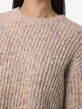 Light grey melange Pulls - Nmmarl L/S O-Neck Knit van noisy may