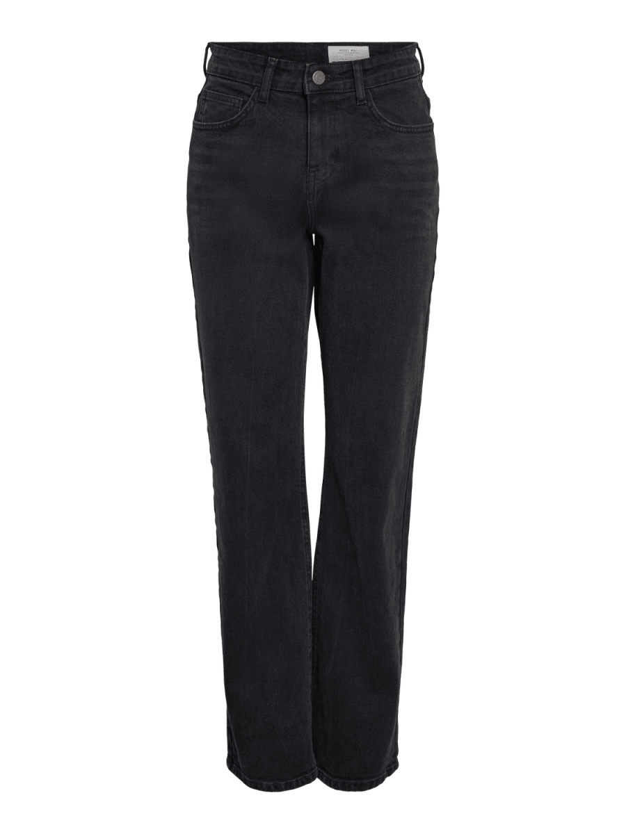 Nmmonica Hw Straight Jean Black Noos van noisy may – Jeans voor dames | Meisjes Brugge