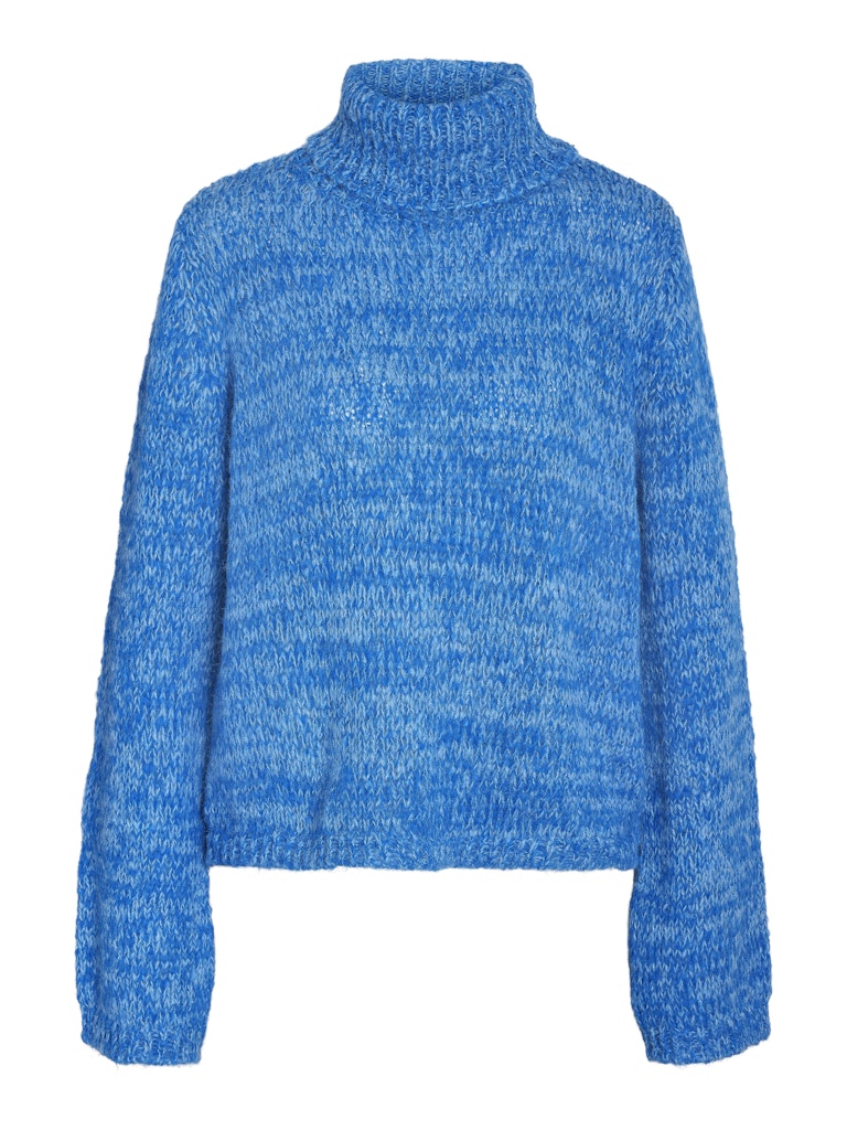 Lapis Blue ALLURE TWISTED Pulls - Nmnanna L/S Roll Neck Knit van noisy may