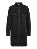 Jurken - Nmnew Signe L/S Denim Dress Vi001Bl van noisy may