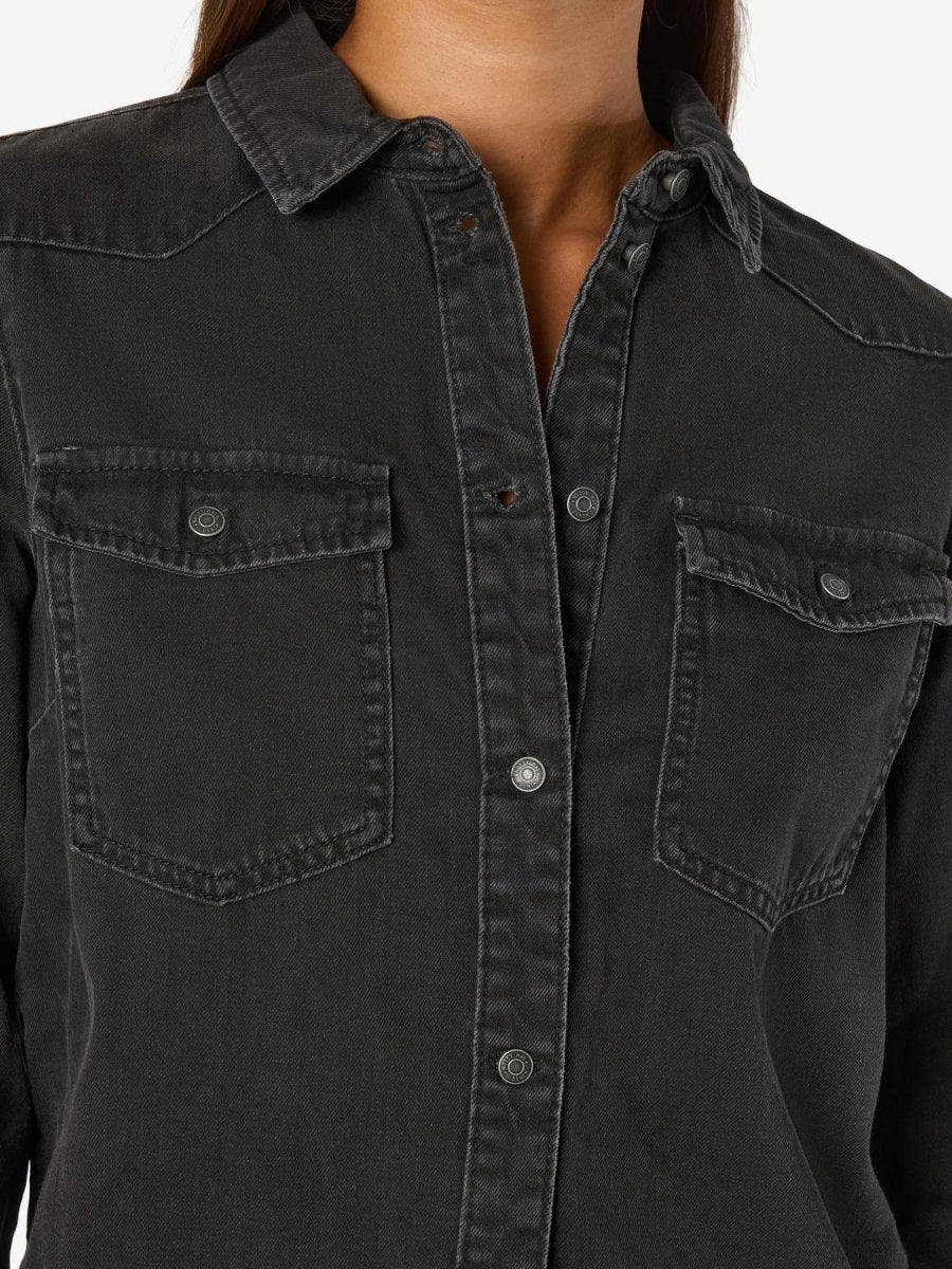 Nmnew Signe L/S Denim Shirt Vi001Bl Noos van noisy may – Shirts voor dames | Meisjes Brugge