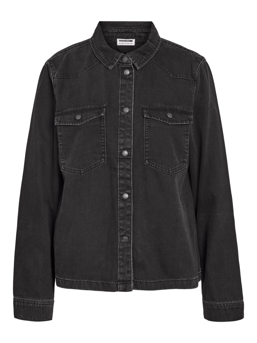 Nmnew Signe L/S Denim Shirt Vi001Bl Noos van noisy may – Shirts voor dames | Meisjes Brugge