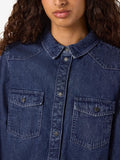 Nmnew Signe L/S Denim Shirt Vi002Mb Noos van noisy may – Shirts voor dames | Meisjes Brugge