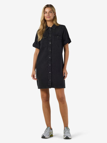 Nmnew Signe S/S Denim Dress Noos van noisy may – Jurken voor dames | Meisjes Brugge