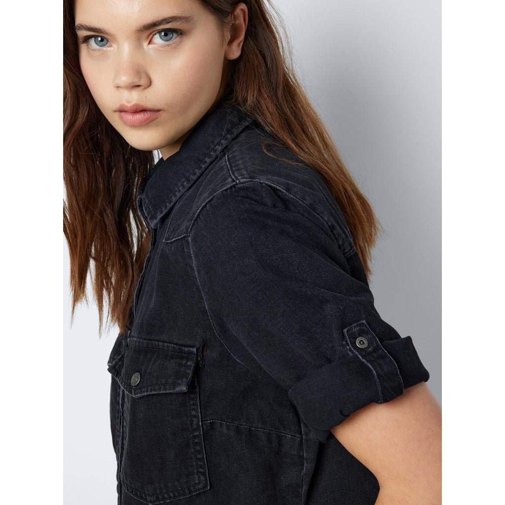 Nmnew Signe S/S Denim Dress Noos van noisy may – Jurken voor dames | Meisjes Brugge
