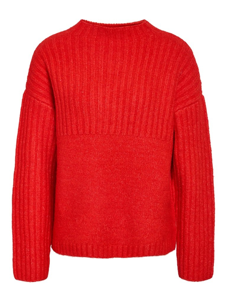 Nmnyla L/S Loose High Neck Knit van noisy may – Pulls voor dames | Meisjes Brugge