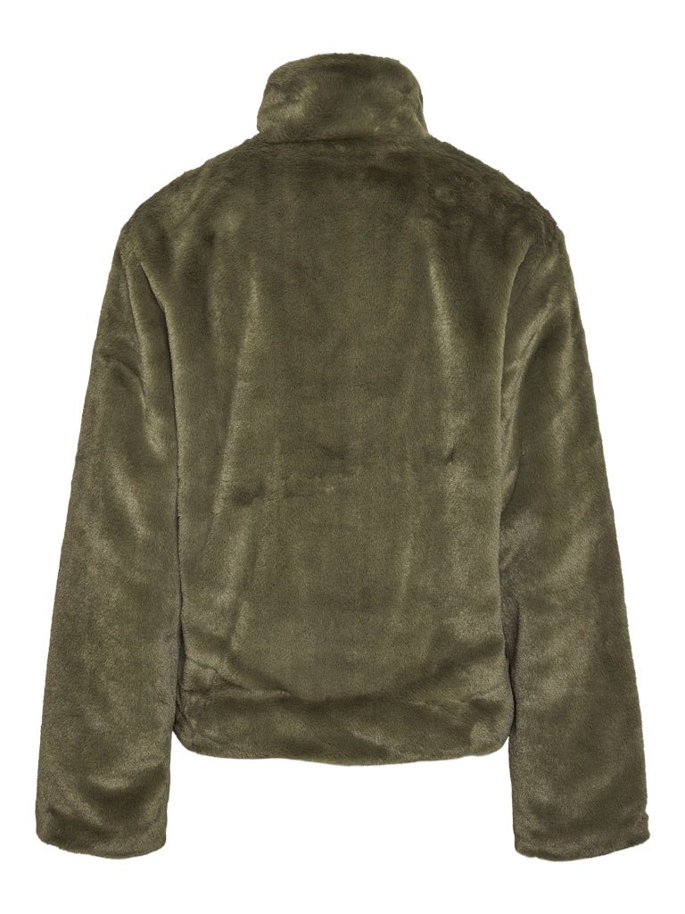 Nmseoul Fur Jacket - koop Jassen van noisy may bij Meisjes Brugge